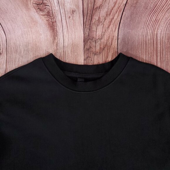 *READ* DBYDGNAK Unisex Size Large Black Back Lace Up Sweatshirt - Picture 6 of 16